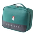 thumbnail image 1 of Milaget Sac de Premiers Soins Rangement Portable Imperméable Sac à Médicaments Voyage Médical Vert G, 1 of 9
