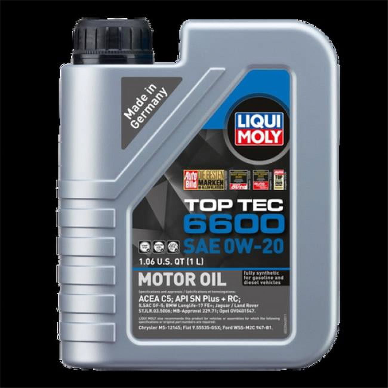Liqui Moly 22044 1 L 0W-20 6600 Top Tec Motor Oil
