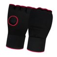 thumbnail image 2 of Siruishop Gel Boxing Hand Wraps Inner Gloves Half Finger Gloves for Sanda Exercise MMA Black and Red, 2 of 8