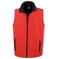 thumbnail image 1 of Result Gilet Sans Manches Coquille Souple Imprimable pour Hommes, 1 of 5