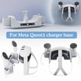 thumbnail image 3 of Pour Meta Quest3 Base de Chargeur de Casque VR, Montage Mural Contact Charge Chaude P4, 3 of 8