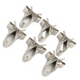 thumbnail image 2 of Bird Cage Food Holder, Sturdy Easy To Open 6pcs Stainless Steel Handle Design  Fruit Vegetable Clip  For Parrots, 2 of 8