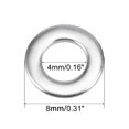 thumbnail image 4 of Parts Washer,Hardware Nuts,Washers,50 Pcs 304 Stainless Steel Flat Washer for Screw Bolt, 4 of 4