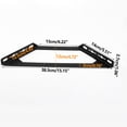 thumbnail image 2 of Stainless Steel Multifunctional Corner Three Sided Fixed Corner Brace Cabinet Trapezoidal Hanging Angle Hanging Layer Board Support Furniture Connecto, 2 of 2