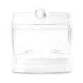 thumbnail image 1 of Zootealy New Acrylic Cotton Swabs Storage Holder Box Transparent Makeup Case Cosmetic Container, 1 of 7
