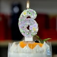 thumbnail image 1 of Vaidha Digital Birthday Candle Cake Decoration First Birthday Celebration Party Candle Flower, 1 of 6