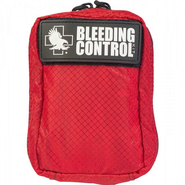 NAR Individual Bleeding Control KIT, Intermediate, RED Nylon CASE