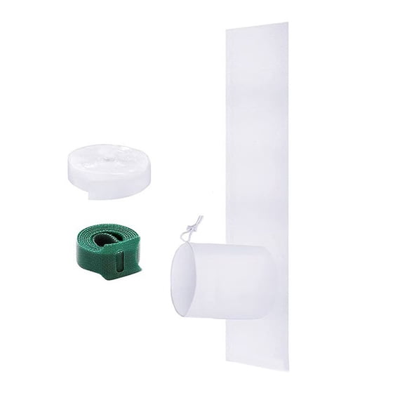 SIfdSeng Get it Fast Universal Air Conditioner Window Seal Adjustable Insulation Cover for Portable AC Units with Extendable Side and Foam Weather Stripping