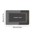 thumbnail image 3 of Dvkptbk Bath Mat Bathroom Rugs Non Slip Absorbent Stain Resistant Quick Dry Washable Bathroom Rug Bath Mats for Bathroom Floor Tub Sink Shower Mat Easy Care Black 16"x24", 3 of 8