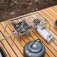 thumbnail image 4 of LJNYFDC Réchaud Résistant aux Hautes Températures Support de Réchaud de Camping en Acier Inoxydable Pieds Pliables Valve d'Air Réglable Support de BBQ Équipement de Cuisson, 4 of 7