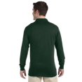 thumbnail image 3 of SpotShield 5050 Long Sleeve Polo, M, Forest Green, 3 of 4