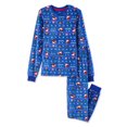 thumbnail image 1 of George Boys' Velour Pajama 2-Piece Set, 1 of 2