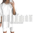 thumbnail image 3 of Ketyyh-chn99 Sweatsuit Set for Women Ladies Shorts Tracksuit Outfits Jogging Workout Short Set Summer Gym Suits Sweatsuit Khaki,XL, 3 of 5