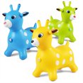 thumbnail image 2 of Inflatable Bouncing Deer Hopper for Kids, Toddlers, Boys, Girls-Green, 2 of 2