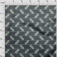 thumbnail image 2 of oneOone Georgette Viscose Fabric Stripe & Check Kasuri Printed Craft Fabric BTY 42 Inch Wide, 2 of 4