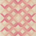 thumbnail image 1 of Ahgly Company Tapis de Zone Carré Orange Lavable en Machine, 5 Pieds Carré, 1 of 7