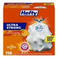 thumbnail image 1 of Hefty Ultra Strong tall Kitchen Trash Bags, Citrus Twist, 13 gallon, 110Count, 1 of 1