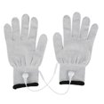 thumbnail image 2 of Conductive Fiber Electrode Gloves for TENS Machine, Pair, with Adapter Electrode  Wires, 2 of 7