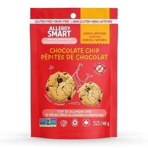 Allergy Cookies de croustilles de chocolat sans gluten intelligents