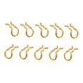 thumbnail image 4 of jinwen 10 Pieces Brake Pad Cotter Pin Calipers Fixing Snap Sp Clips Clamps Gold, 4 of 9