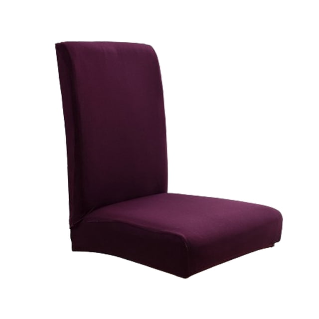 Dining Chair Covers,Dining Chair Cover Solid Color Brushed High Elastic Chair Cover Soft and Comfortable Chair Seat Cover -Proof and Dirt- Chair Slipcover Suitable for Dining Chair