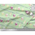 thumbnail image 3 of Soimoi Poly Georgette Fabric Wine Glass Bar Print Fabric by Yard 42 Inch Wide, 3 of 3
