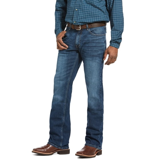 Ariat Jean Coupe Bottillon Taille Basse M4 pour Homme, Extensible Freeman, 30X36