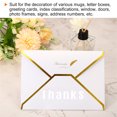thumbnail image 5 of Unique Bargains Vinyl Self Adhesive Letter Number Sticker Decal Kit, White 81 Piece 10 Sheets, 5 of 5