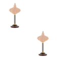 thumbnail image 1 of Baohd Sleek and Practical Male Female Bust Stand PVC Model for Wigs Male C 2Set, 1 of 6