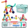 thumbnail image 1 of Magnetic Toy for KidsBoys Girls Magnetic Building Sticks Creative Toy, 1 of 2