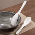 thumbnail image 1 of EGNMCR Non-Slip Bowl Spoon Asian Soup Spoon With Long Handle Japanese Ramen Spoons With Notch Food Grade Dessert Spoons Kitchen Spoons Set For Ramen spoon spoon, 1 of 5