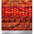 thumbnail image 3 of Soimoi Modal Satin Fabric Bricks Panel Printed Fabric 1 Yard 42 Inch Wide, 3 of 3