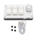 thumbnail image 2 of Programmable Keyboard, One Handed Mechanical Keyboard Convenient Durable  for PC Computer White, 2 of 7