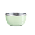 thumbnail image 2 of TACILIP Organization and Storage, Small Stainless Steel Bowl Tableware Portable Household Fruit Basin Insulated Bowl Stackable and Nestable Stainless Steel Bowl, Gifts for Mom, 2 of 6
