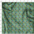 thumbnail image 4 of Soimoi Polyester Crepe Fabric Tropical Leaves Printed Fabric 1 Yard 52 Inch Wide, 4 of 5