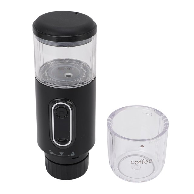 Portable Electric Espresso Machine,Travel Coffee Maker for Camping,Car Self Heating Coffee Maker with USB C for Hiking, Office, RV