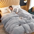 thumbnail image 4 of Soft And-friendly Blankets Milk Fleece Blankets Thicken Warm Siesta Fleece Blankets, 4 of 5