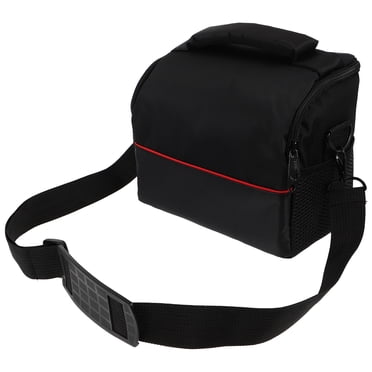 MERRYHAPY 1Pc Compact Black Camera Bag for Dslr Protection with DIY Liner and Side Mesh Pocket