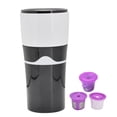 thumbnail image 3 of Ymiko Cafetière à Filtre Compacte Noire et Blanche, 3 of 8