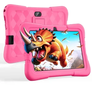 Rénovés VEAT00L T08 Comprimé pour enfants 7 de pouce, Android 12 rose