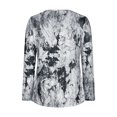 thumbnail image 4 of Cameland Ladies' Casual Printed Button Up Long Sleeved Round Neck Pullover Top, 4 of 6