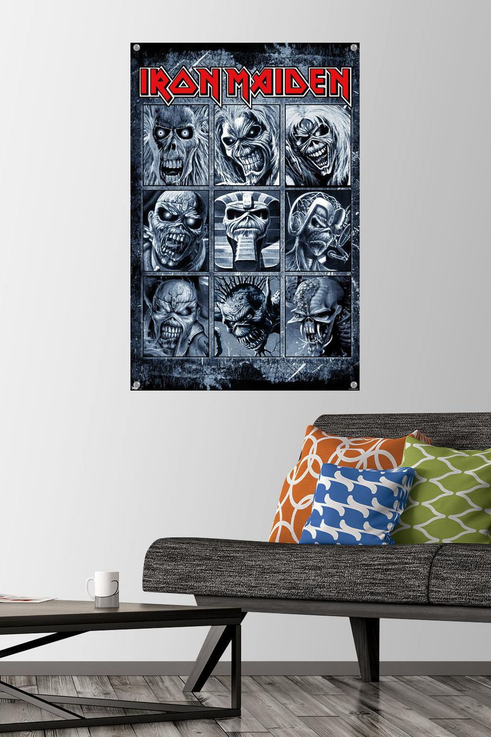 Iron Maiden - Grid Wall Poster