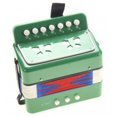 thumbnail image 1 of AZ Import PS130 Green Instrument de Musique pour Enfants Accordéon, Vert, 1 of 1