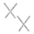 thumbnail image 1 of INC International Concepts Boucles d'Oreilles Serties de Pavés Argentés – Argent, 1 of 1