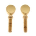 thumbnail image 2 of Milaget 2 Pcs Vis de Clarinette Pince Accessoire de Remplacement pour Instrument à Bois - Or, 2 of 9