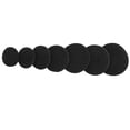 thumbnail image 1 of Maoww 1 Paire de Coussinets d'Écouteurs Ronds pour Casque de Jeu Protection Auditive Coussinets en Éponge Respirants 50mm, 1 of 7