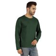 thumbnail image 2 of Inkmeso Men's Long Sleeve Cotton Basic Shirt Lightweight Solid T-Shirts, 2 of 7