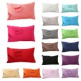 thumbnail image 1 of Bangcool Taies d'Oreiller en Coton Noir, 400 Fils, Standard, (2 Unités), 1 of 3