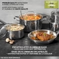 thumbnail image 2 of Starfrit The Rock Performance 10-Piece Stainless Steel Cookware Set, PFAS-Free, Induction Ready, Lev.Tec Technology, Dishwasher Safe, 2 of 7