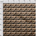 thumbnail image 3 of oneOone Cotton Poplin Beige Fabric Asian Wave Craft Projects Decor Fabric Printed By The Yard 56 Inch Wide, 3 of 4